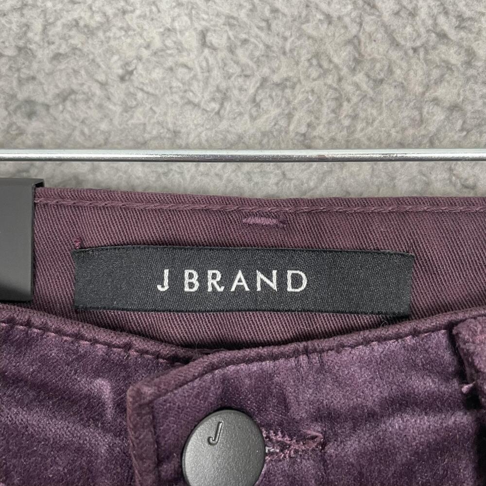 J Brand Pants Womens 24 Maria High Rise Skinny Velvet Stretch Fall Luxe Jeans - Picture 7 of 14